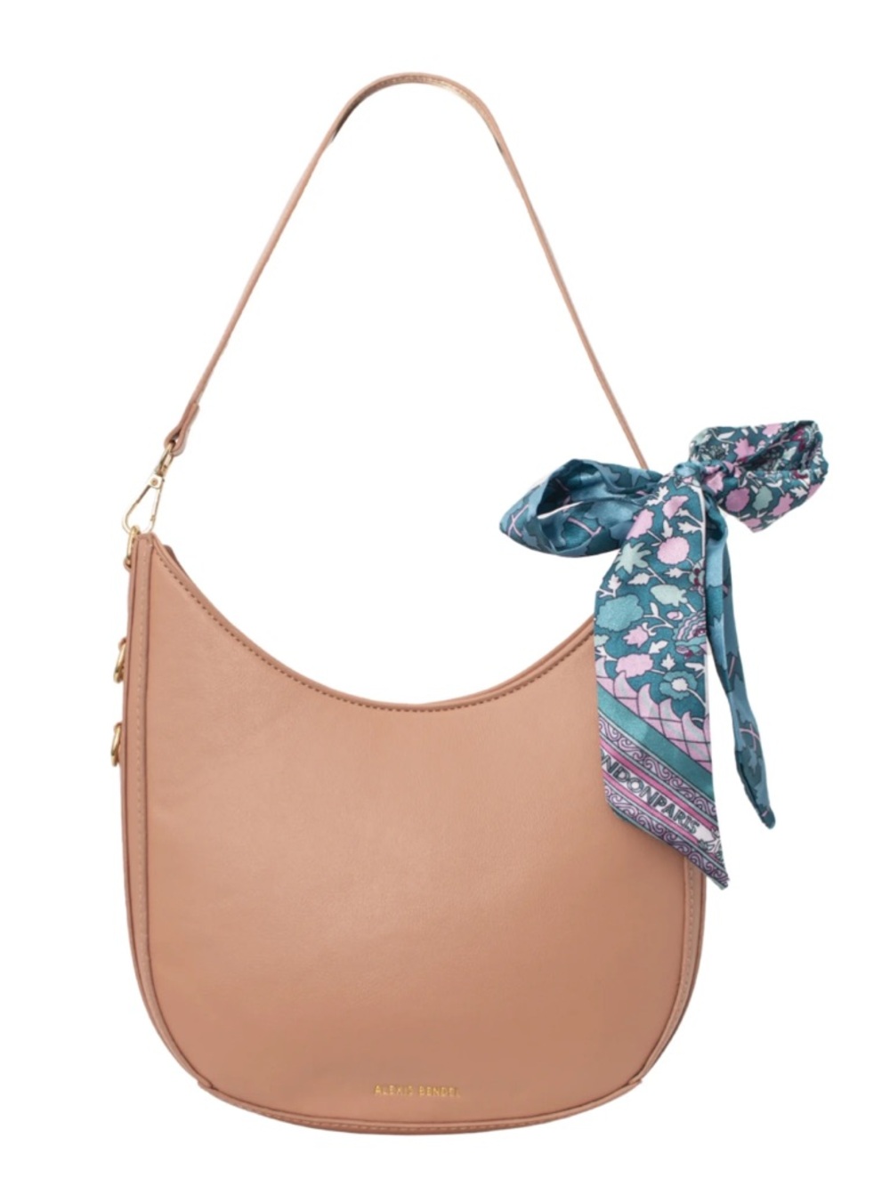 Alexis Bendel Vintage Peach Vegan Leather Everyday Handbag Shoulder Bag